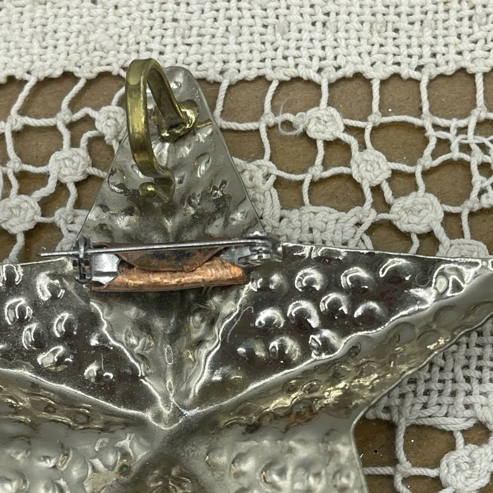 Gold and Silver Star Brooch‎